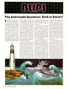 Astrocade Question: Sink or Swim?